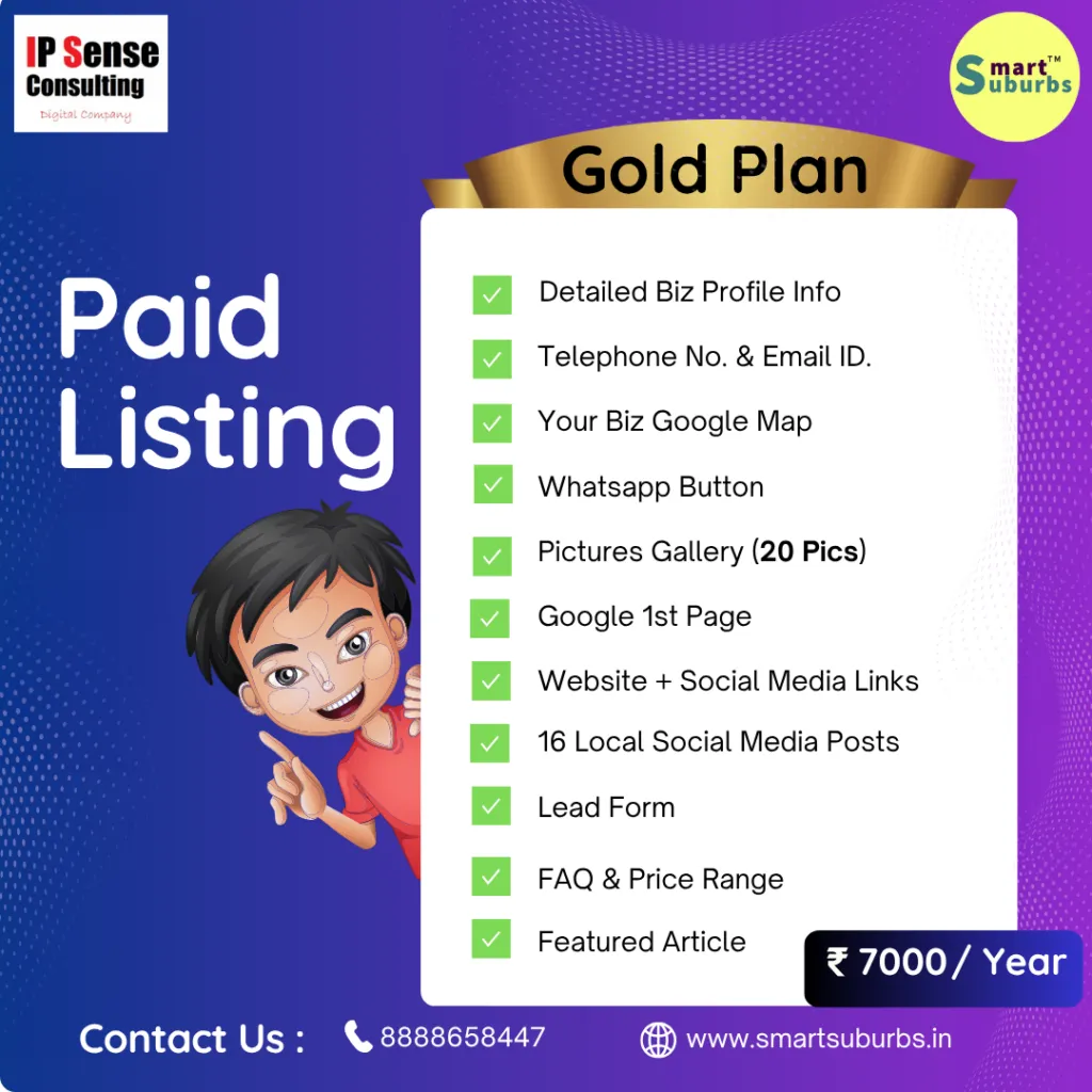 Warje Business Directory Paid Listing Gold Plan – Local Search Engine